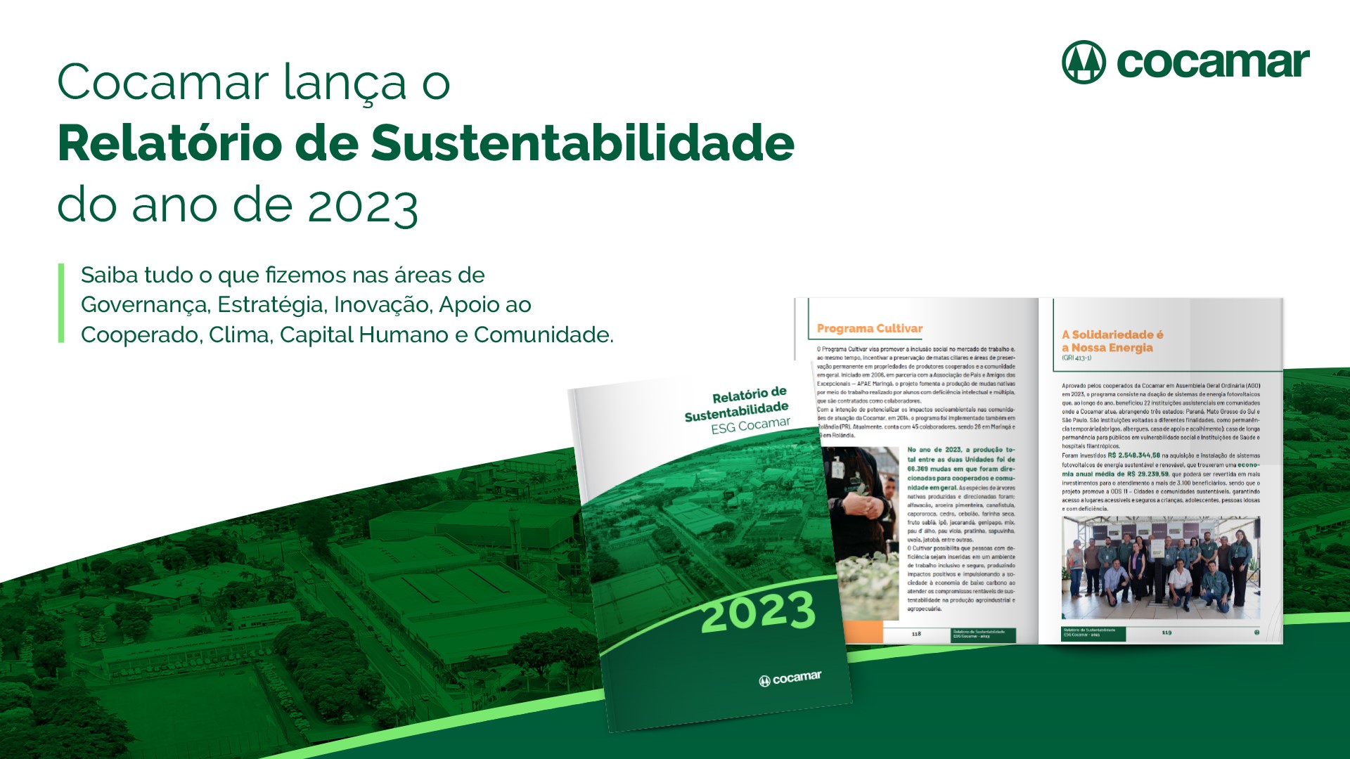 Cocamar Publica O Seu Relat Rio De Sustentabilidade Esg Cocamar