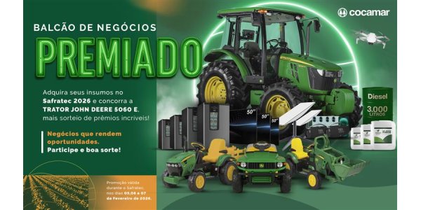 Safratec vai sortear um trator entre produtores que fizerem neg&oacute;cios