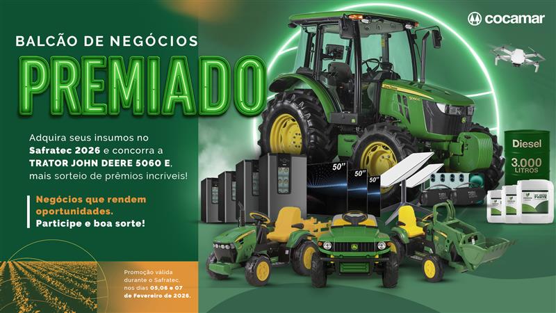 Safratec vai sortear um trator entre produtores que fizerem neg&oacute;cios