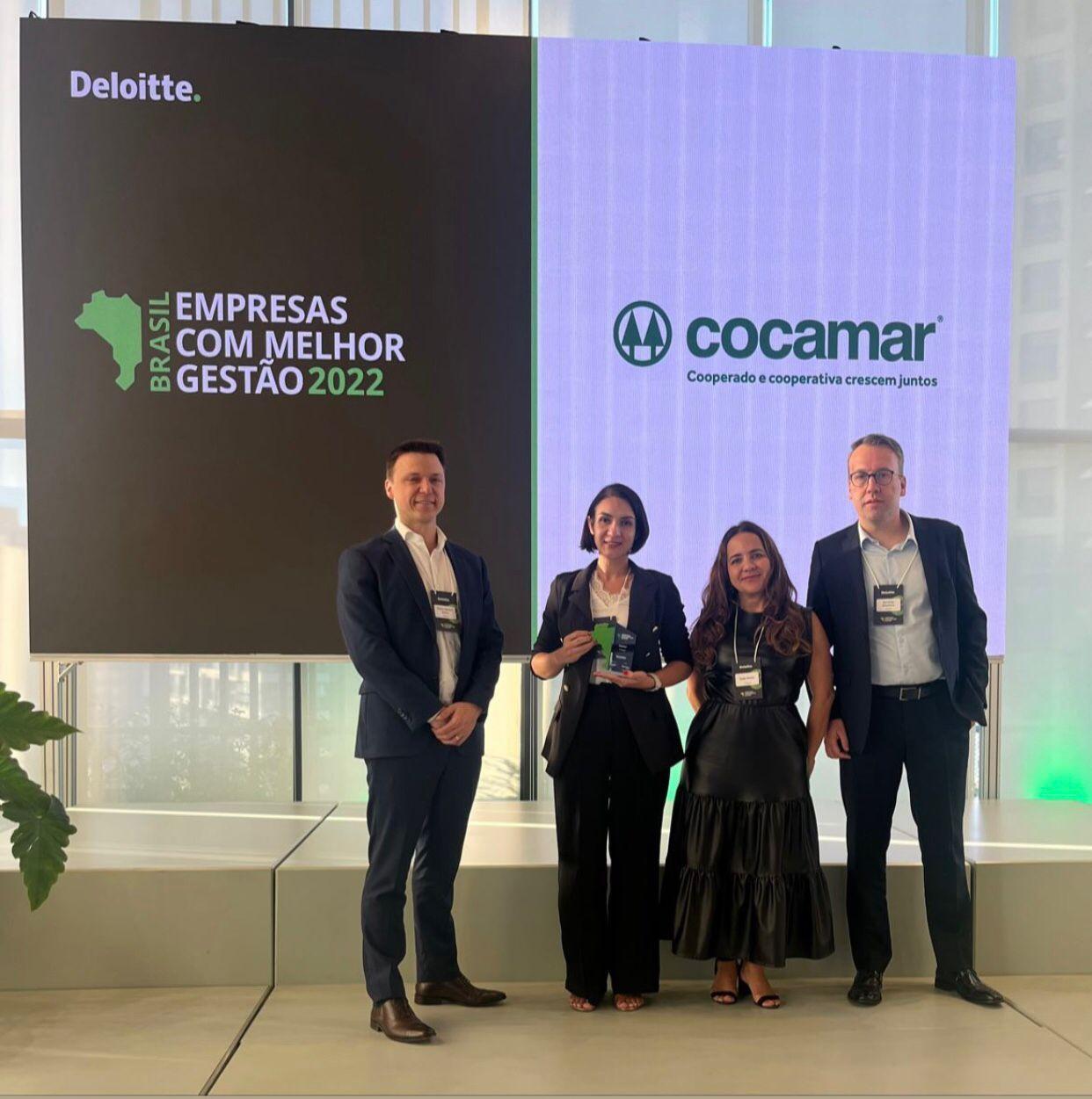 Deloitte reconhece a Cocamar entre as empresas com melhor gestão no Brasil