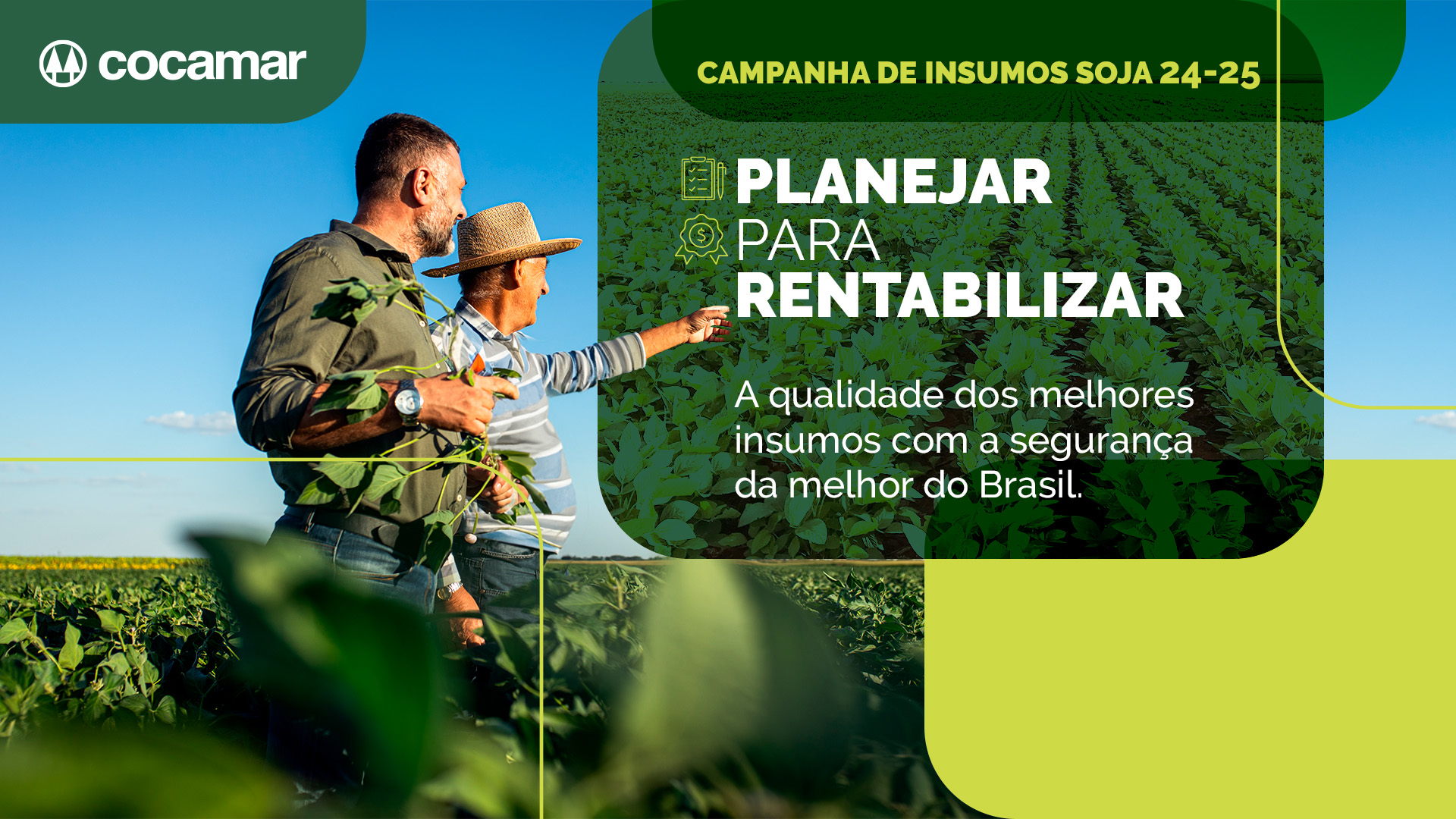 Em momento de relação de troca favorável, Cocamar lança sua campanha de insumos para a safra 2024/25 
