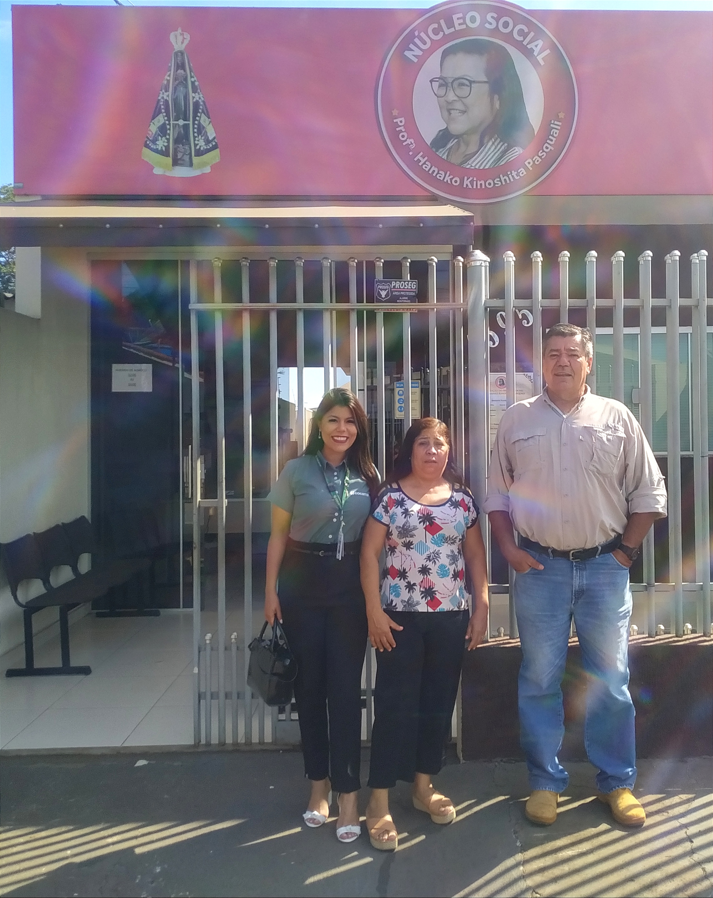 Cocamar entrega 20 cestas básicas para o Núcleo Social Hanako Pasquati