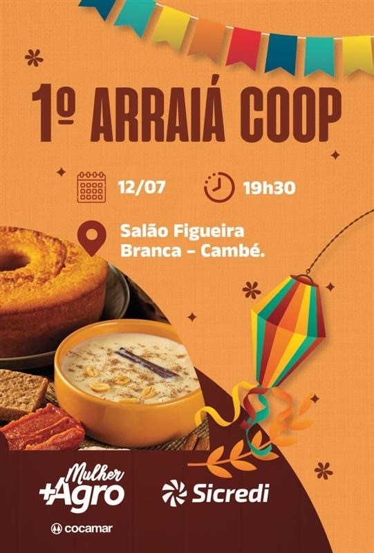Arraiá Coop espera mais de 300 participantes em Cambé