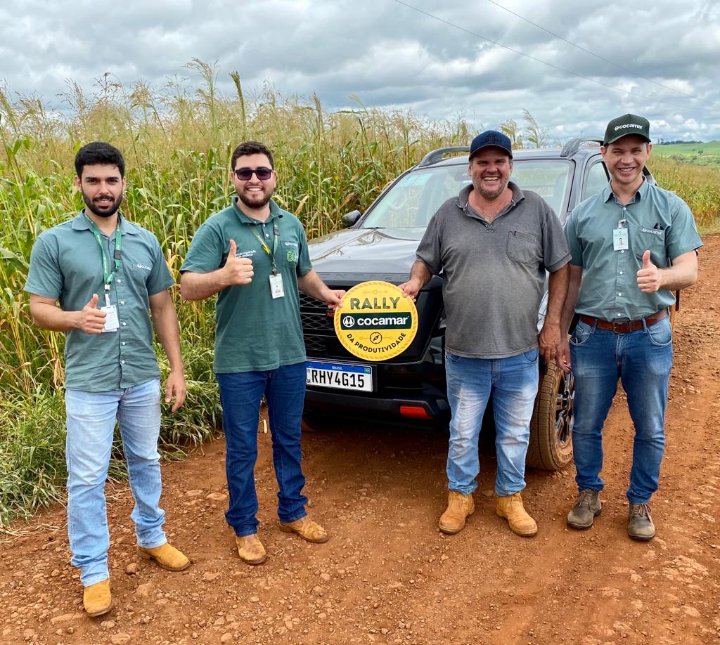 Em Tamarana, uma lavoura de encher os olhos
