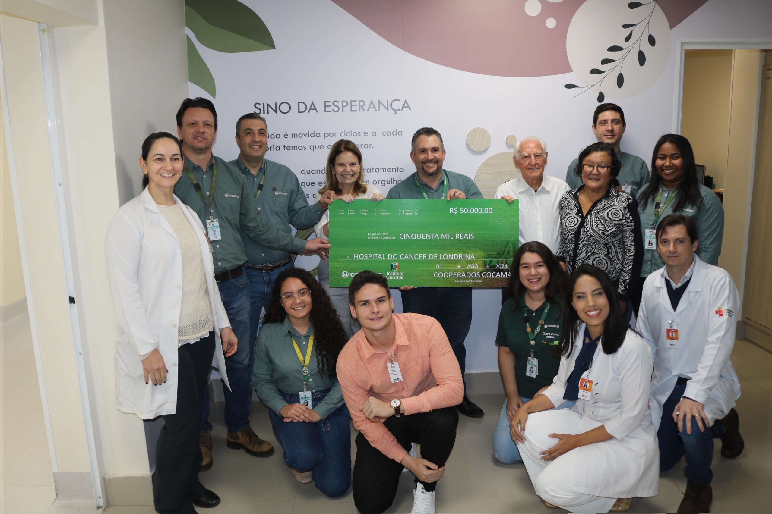 Recursos doados por cooperados atendem 17 instituições assistenciais