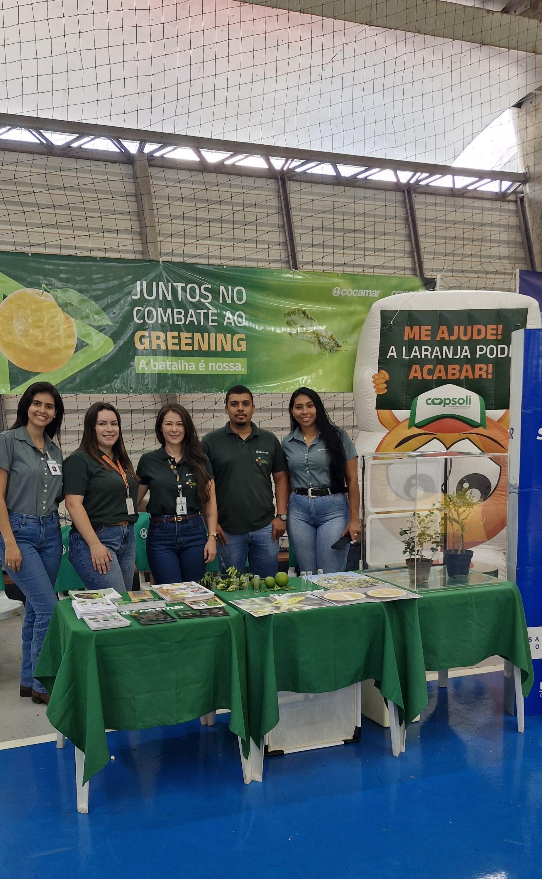 Cocamar e Coopsoli fazem trabalho de conscientização da população para ajudar a frear o greening nos pomares