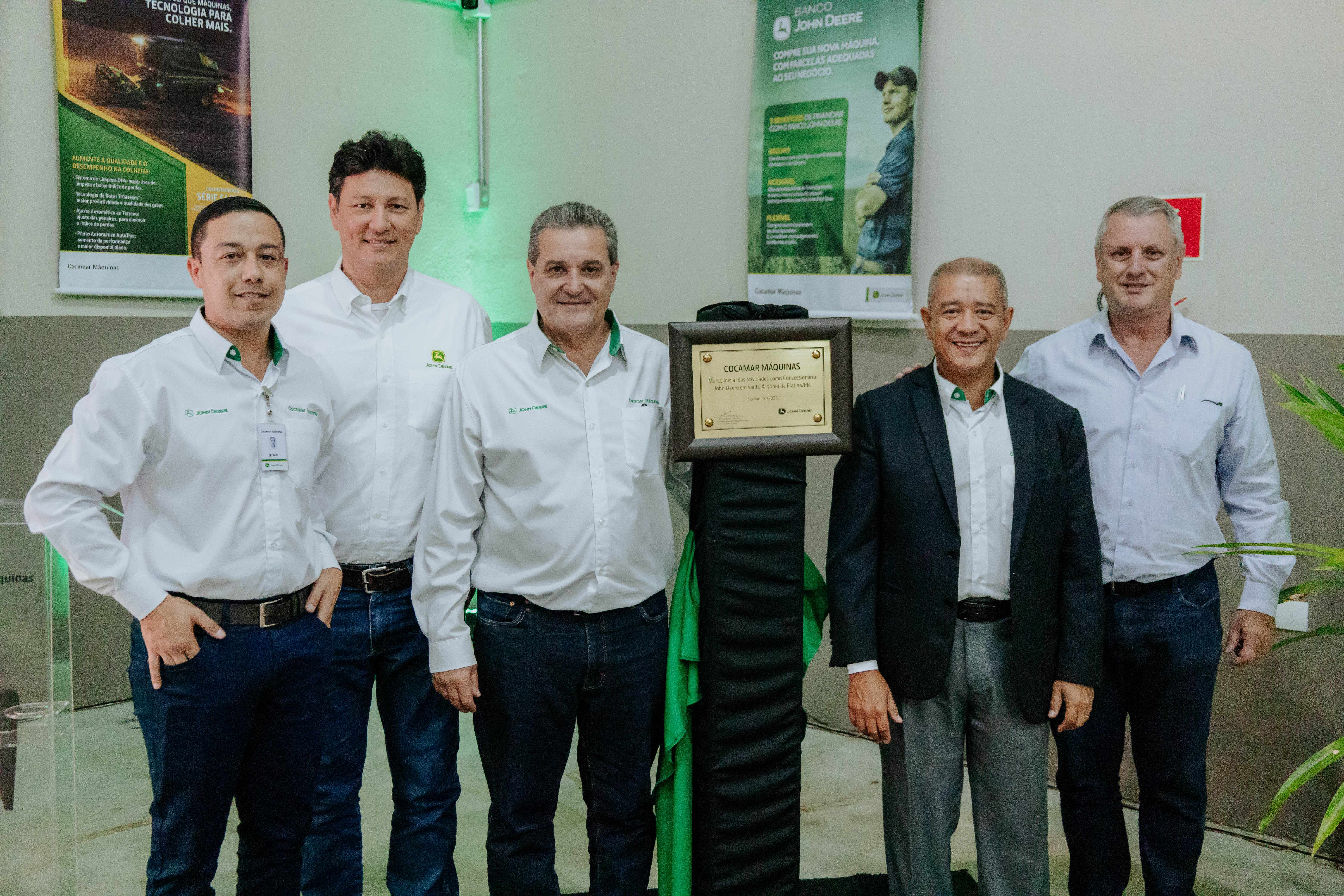 Santo Antônio da Platina já conta com uma filial da Cocamar Máquinas, concessionária John Deere.