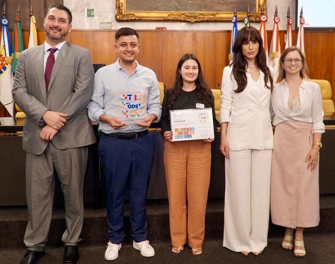 Cocamar conquista o Selo ODS Ouro, que comprova o impacto positivo de suas realizações