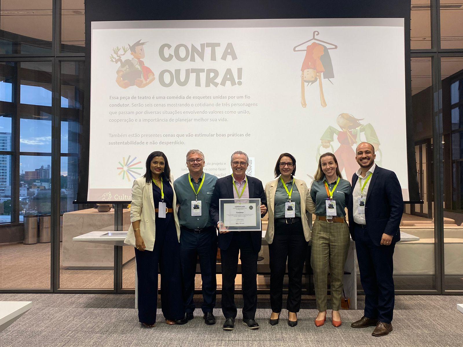 Cocamar recebe Selo de Impacto Social do Instituto Dexis