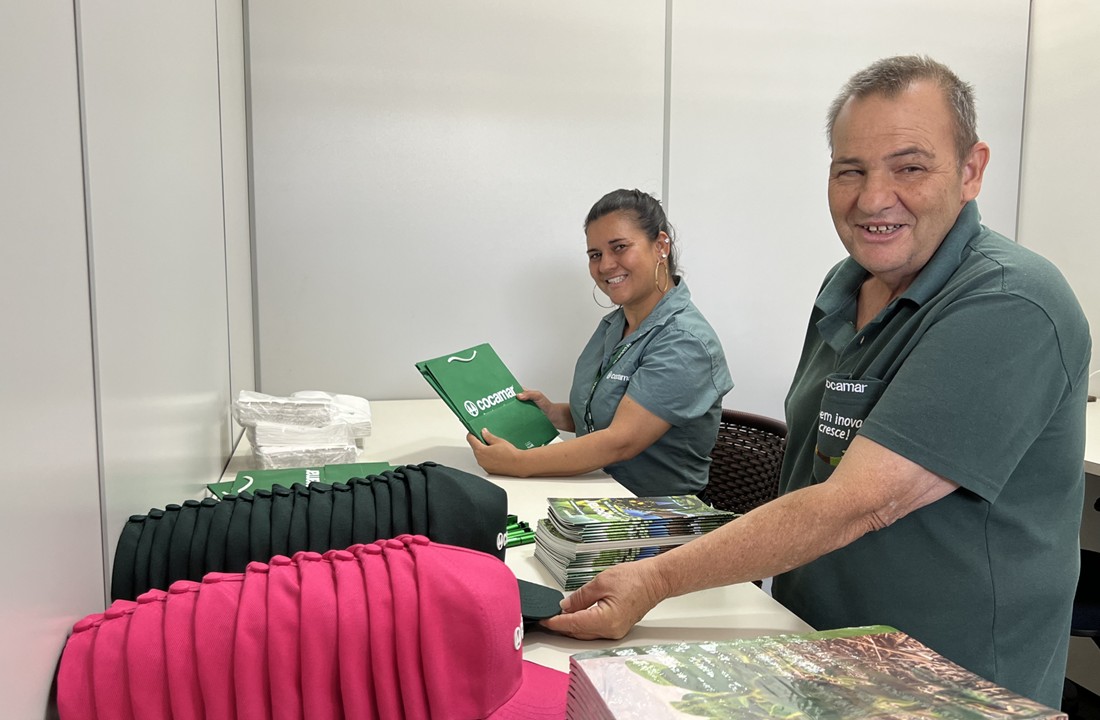 O dia 21/9 destaca, na Cocamar, o trabalho de colaboradores com deficiência