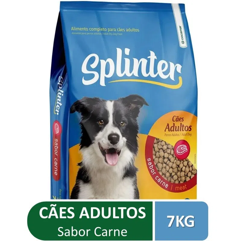 Splinter Cães adultos 7 kg