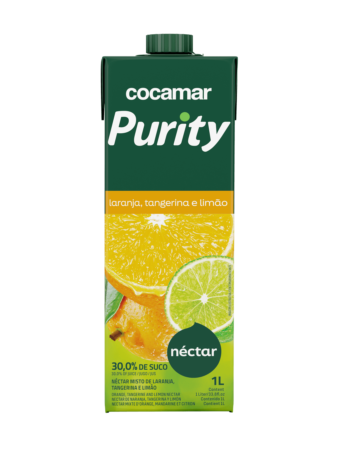 Purity Néctar Laranja, Tangerina e Limão 1 L